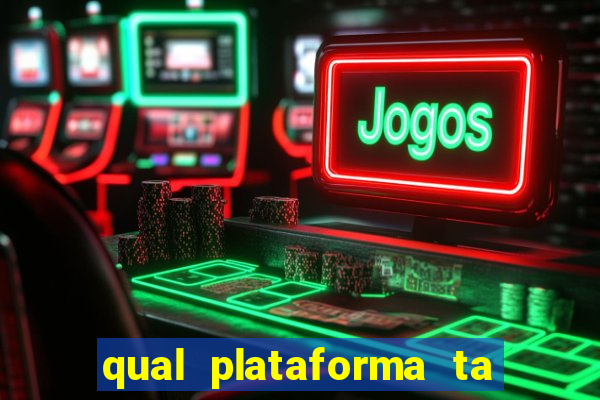 qual plataforma ta pagando agora fortune tiger